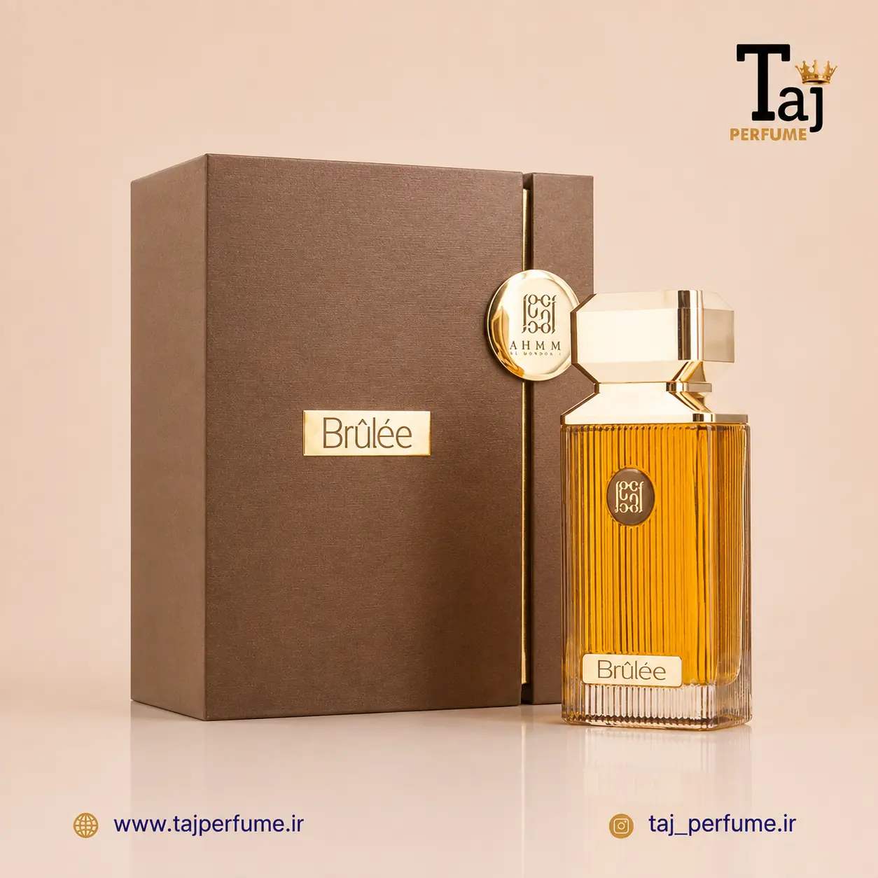 Brulee-Taj-Perfume عطر ادکلن برولی احمد المغربی اصل